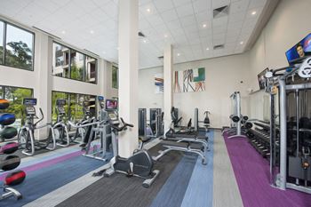 City view vinings apartments  2-story fitness center
